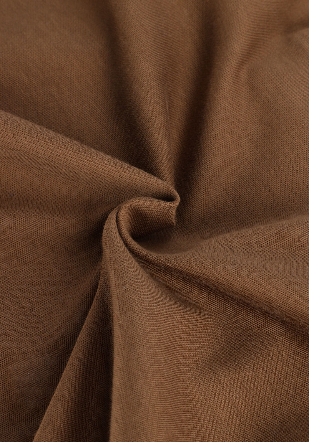 Braune CALVIN KLEIN Polo-Shirt SMOOTH COTTON SLIM LS POLO - large