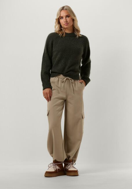 Dunkelgrün SECOND FEMALE Pullover BROOKLINE KNIT NEW O-NECK - large