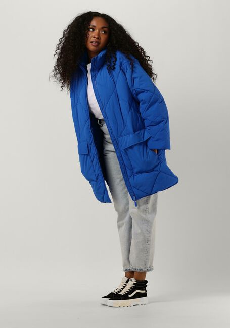 Blaue SELECTED WOMEN Wattierte Jack HEIDI PUFFER JACKET - large