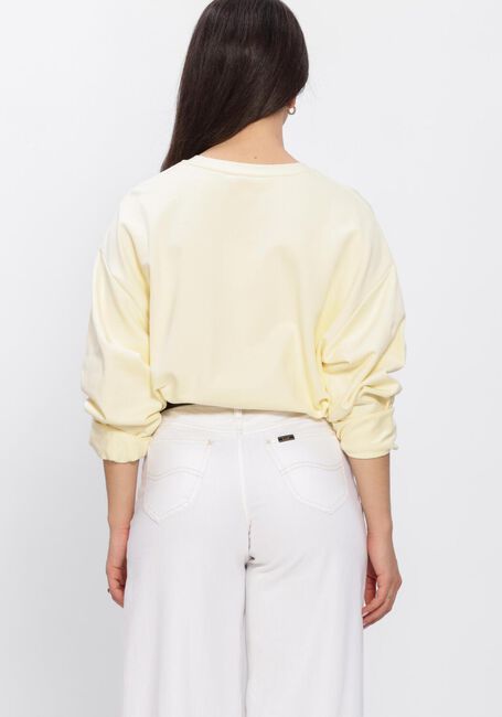 Gelbe CALVIN KLEIN Pullover LOGO GRAPHIC CREWNECK SWEATSHIRT - large