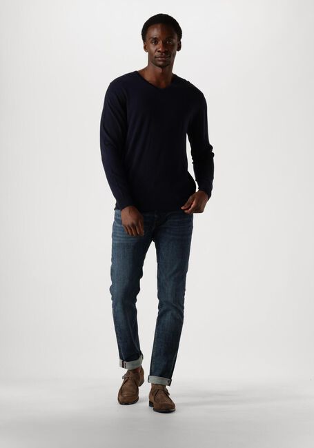Dunkelblau PROFUOMO Pullover PULLOVER V-NECK - large
