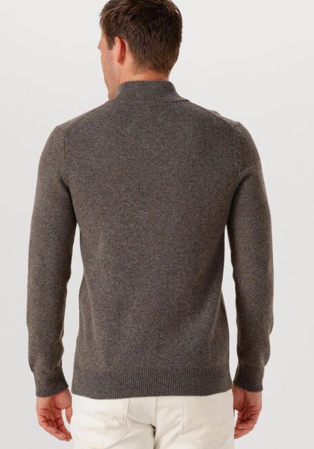 Graue PROFUOMO Pullover PULLOVER HALF ZIP WOOL BLEND - large