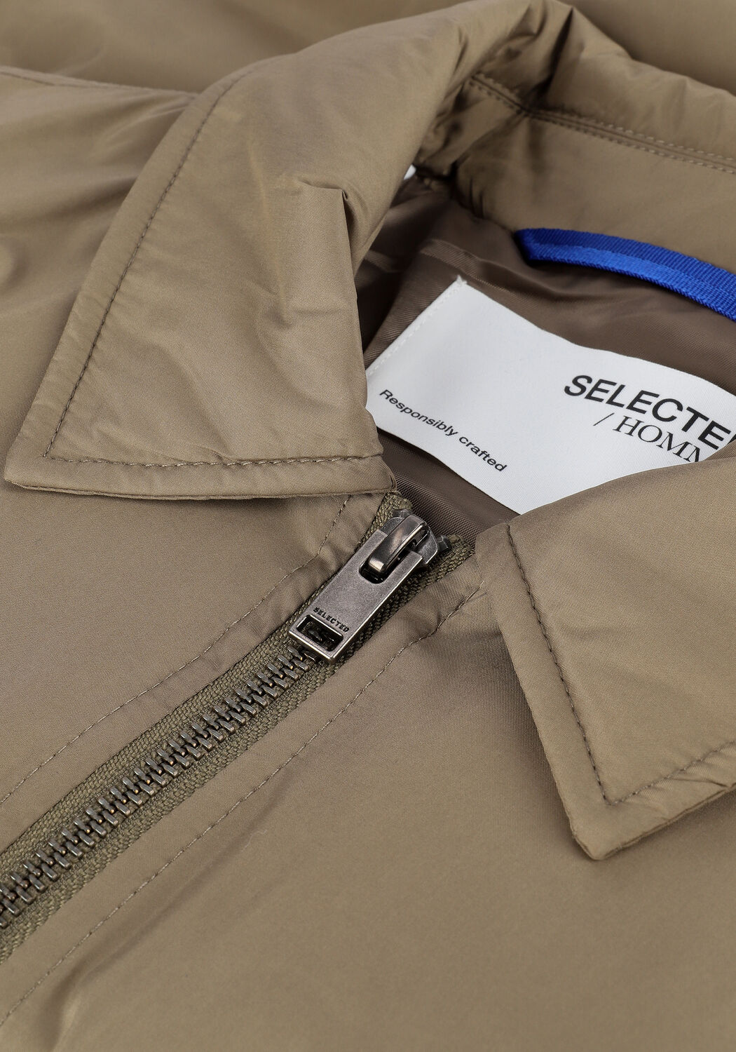 Olive SELECTED MEN Jack SLHROYCE SHORT JKT B NOOS - large