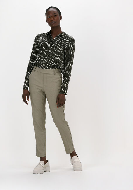 Grüne MOS MOSH Hose GERRY TWIGGY MELANGE PANT - large