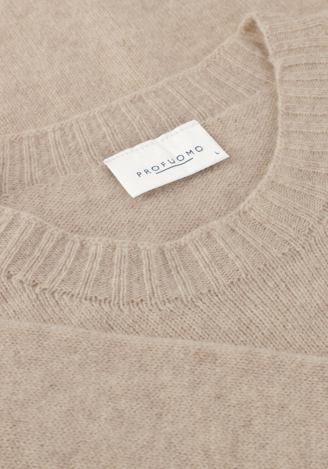 Sand PROFUOMO Pullover PULLOVER CREW NECK - large