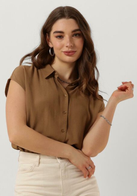 Khaki BY-BAR Blusen KIEK VISCOSE TOP - large