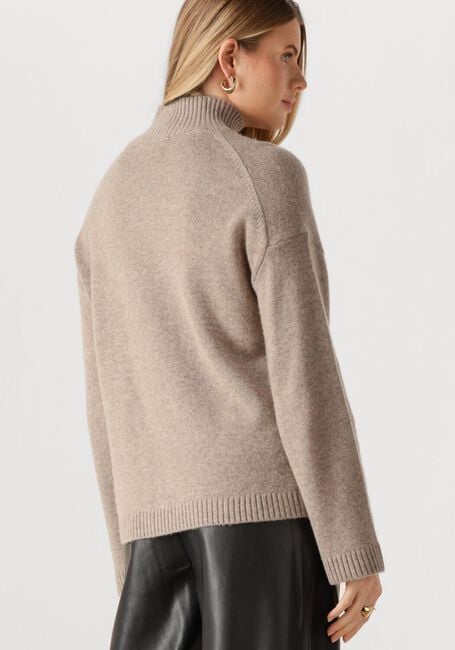 Beige SELECTED WOMEN Pullover SLFCILLE CASHMERE BLEND HIGH  NECK NOOS - large