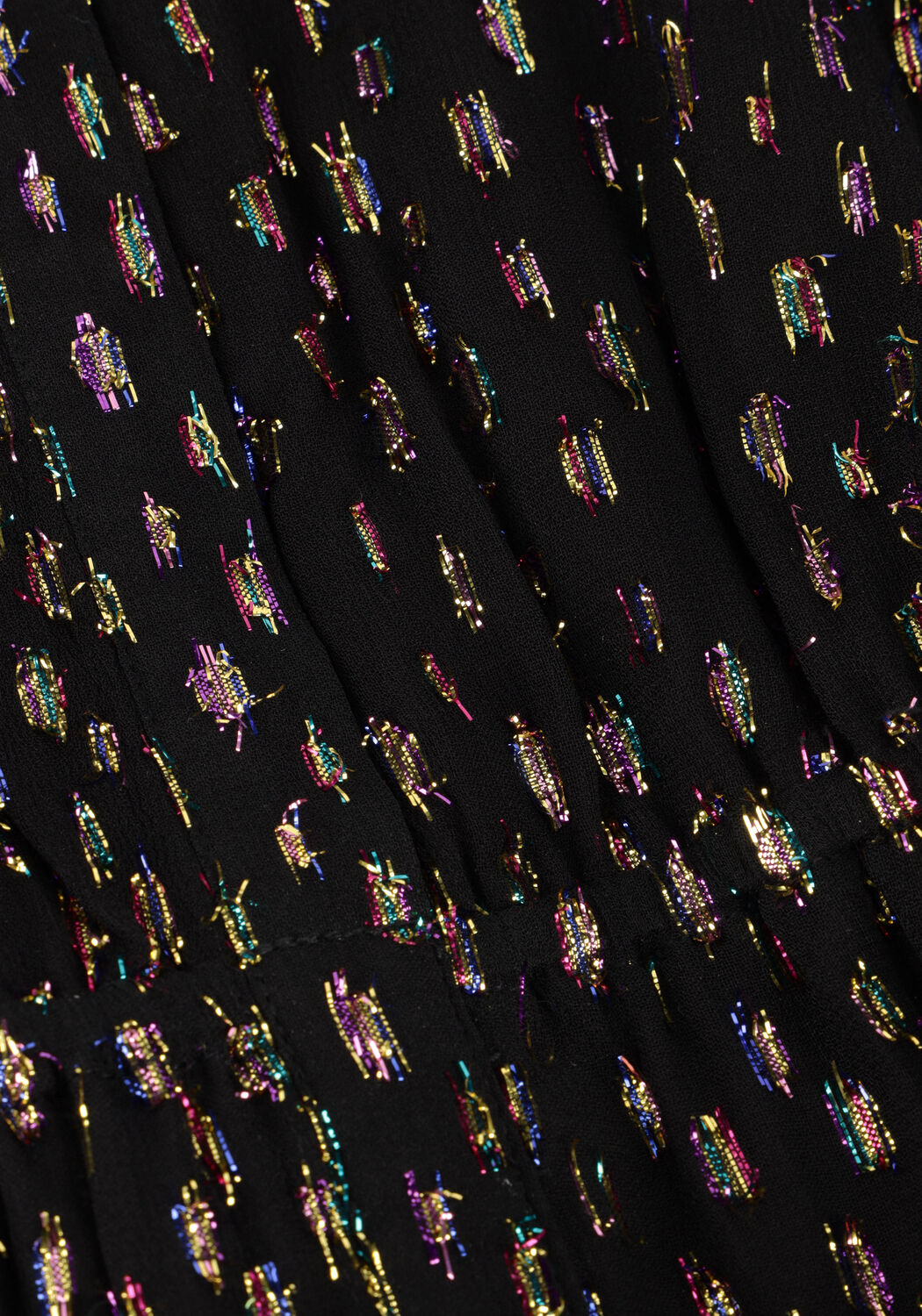 Schwarze AI&KO Minikleid SALMA MULTI PES 502 G - large