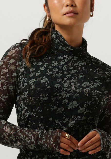 Grüne CATWALK JUNKIE Rollkragenpullover LS MARY MESH - large