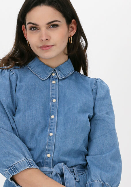 Hellblau OBJECT Minikleid NORMA DENIM DRESS - large