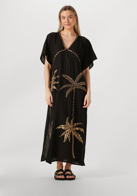 Schwarze WILD Maxikleid ANNIE - large