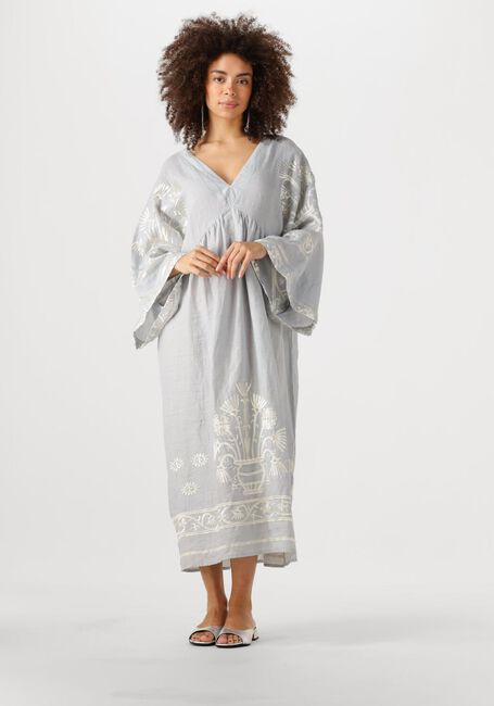 Hellgrau GREEK ARCHAIC KORI Maxikleid 430582 - large