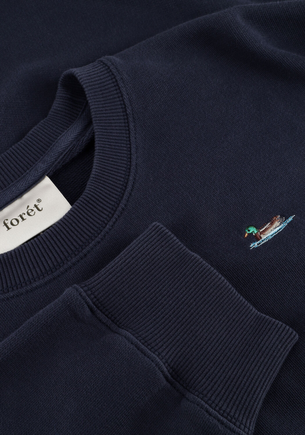 Dunkelblau FOR&Eacute;T Sweatshirt DUCK SWEATSHIRT - large