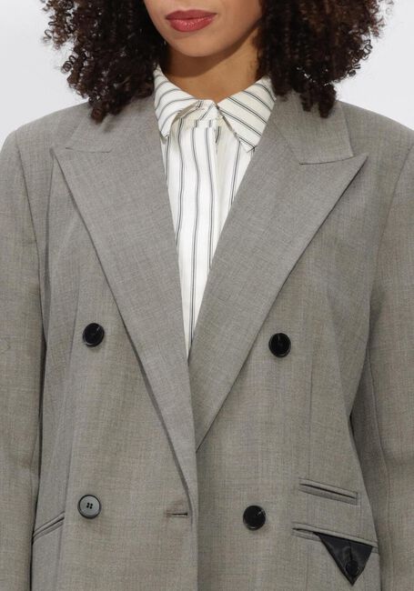 Taupe HAUTE L'AMITI&Eacute; Blazer NICOLE LOW TRIANGLE BLAZER - large