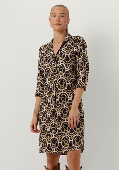 Camelfarbene DEA KUDIBAL Minikleid KAMILLES - large