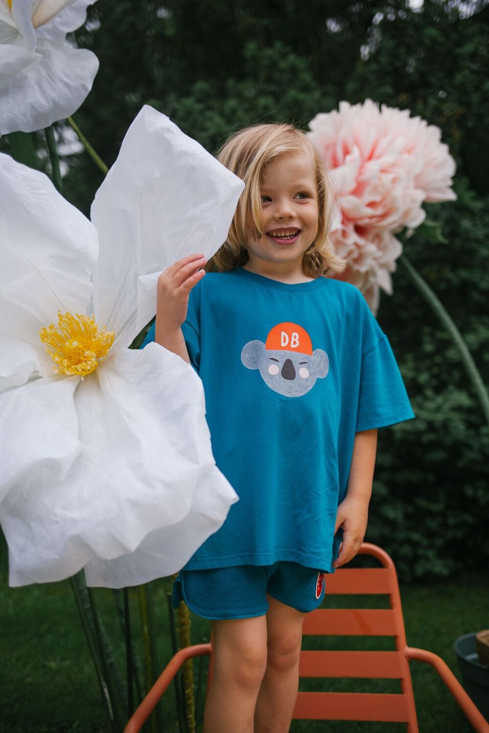 Blaue DAILY BRAT T-shirt KODA KOALA T-SHIRT - large