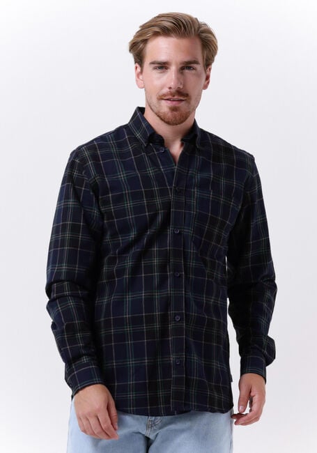 Dunkelblau WOODBIRD Overshirt FLING CHECK SHIRT - large
