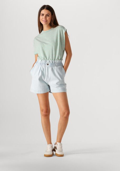 Grüne BY-BAR Top MASON SMALL STRIPE TOP - large