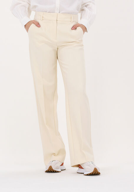 Sand SELECTED FEMME Hose SLFRITA MW WIDE PANT - large