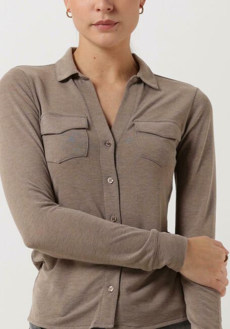 Taupe MOSCOW Bluse TWILIGHT - large
