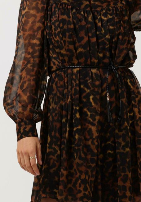 Braune GUESS Minikleid MORGANE DRESS - large