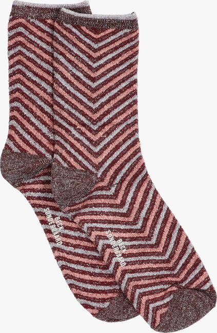 Rote BECKSONDERGAARD Socken TWISTY DARYA SOCK - large