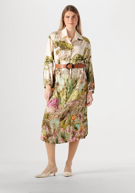 Grüne CAROLINE BISS Midikleid 1161 - large