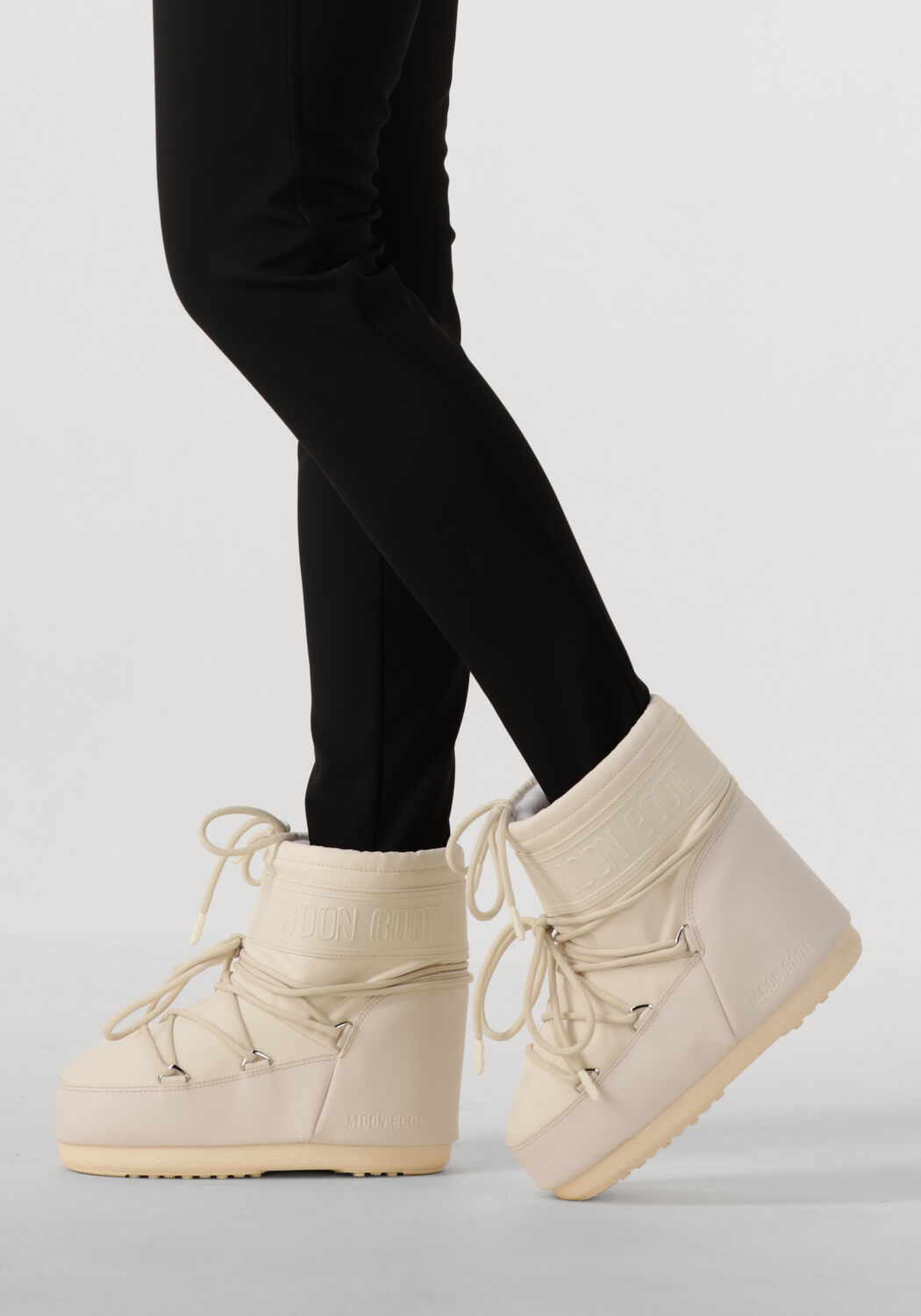 Sand MOON BOOT Snowboots ICON LOW RUBBER - large