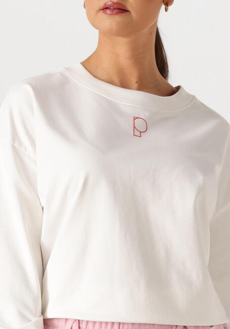 Wei&szlig;e POM AMSTERDAM Pullover & Cardigans SWEATER MATCHPOINT WHITE - large