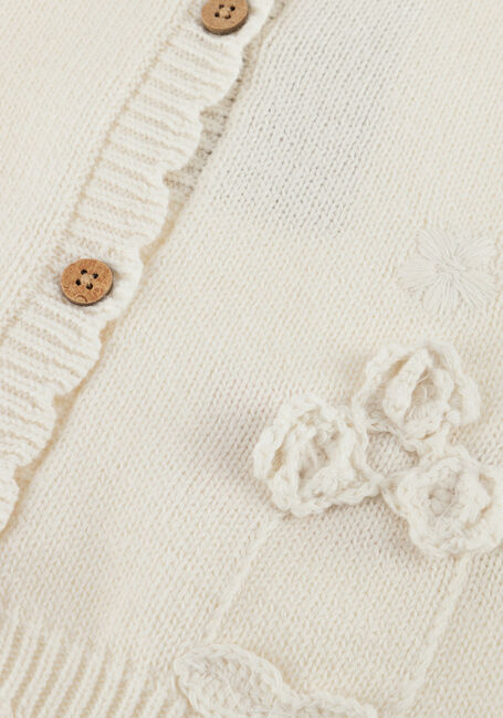 Nicht-gerade weiss LIL' ATELIER Strickjacke NBFDOLA LS KNIT CARD LIL - large