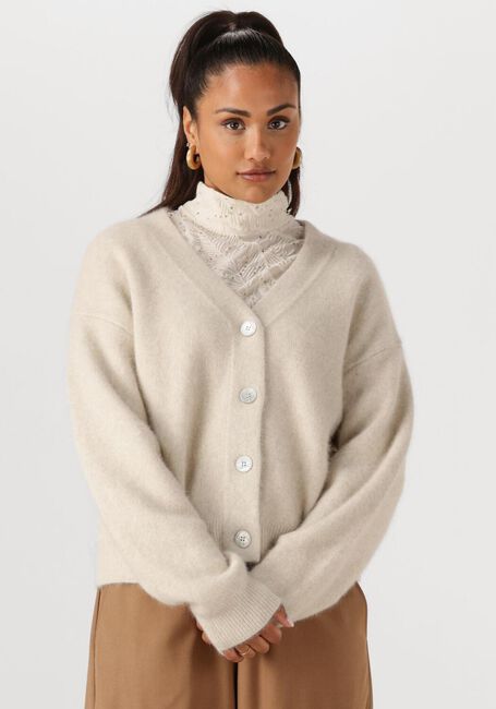 Beige NUKUS Pullover MAGDA CARDIGAN - large