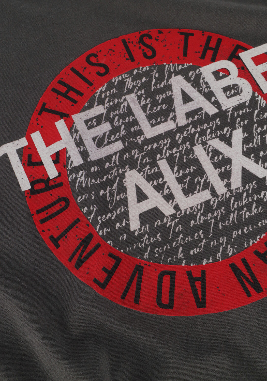 Schwarze ALIX THE LABEL T-shirt LADIES KNITTED ALIX TSHIRT - large