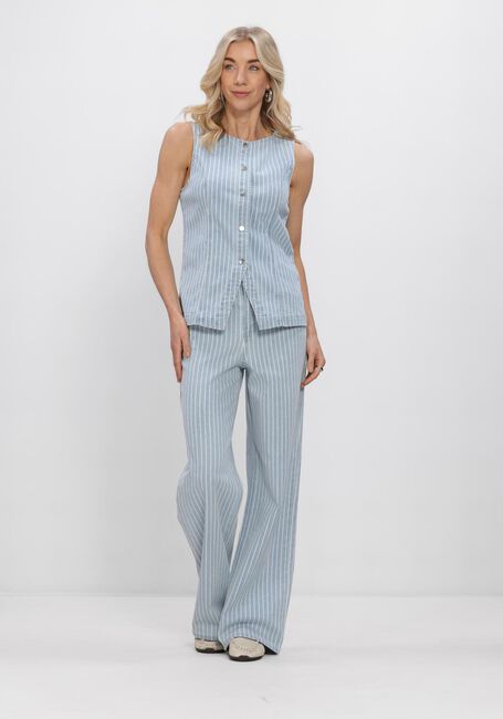 Blaue OBJECT Jeans OBJSANNI MW WIDE JEANS - large