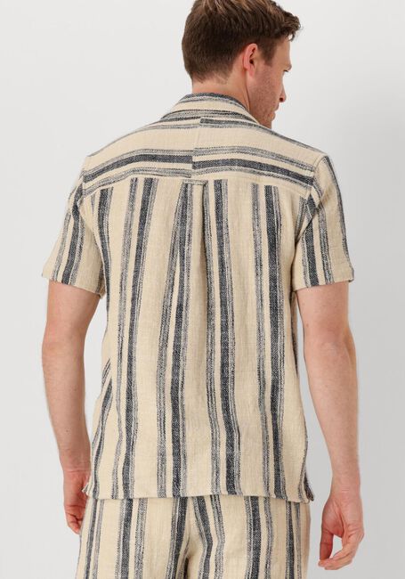 Beige ANERKJENDT Casual-Oberhemd AKLEON STRUCTURE S/S SHIRT - large