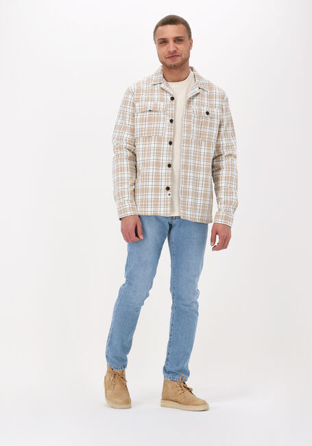 Nicht-gerade weiss ANERKJENDT Polos & T-Shirts AKSAIL COTTON LINEN KNIT - large