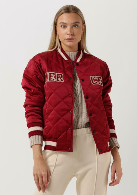 Rote MERCER AMSTERDAM Jack THE MERCER QUILTED VARSITY - large