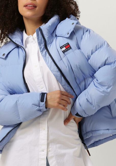 Hellblau TOMMY JEANS Wattierte Jack TJW ALASKA PUFFER - large