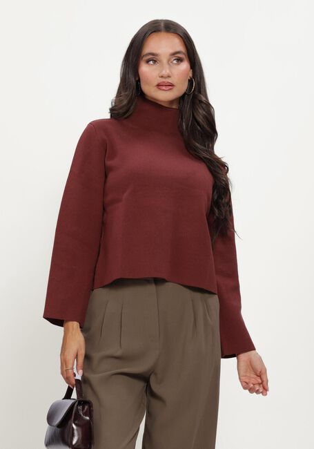 Bordeaux MINUS Pullover MSLUPI HIGH NECK KNIT PULLOVER - large