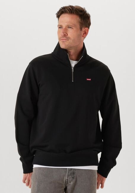 Schwarze LEVI'S Pullover ORIGINAL HM 1/4 ZIP - large