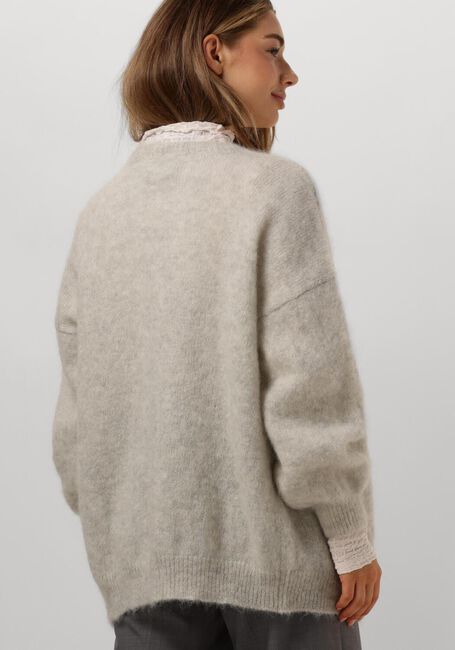 Graue DES PETITS HAUTS Strickjacke ALTEA - large