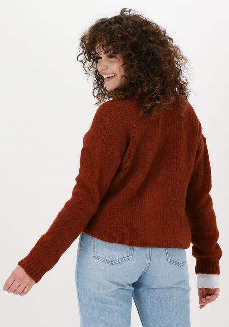 Braune SIMPLE Strickjacke LESLEY - large