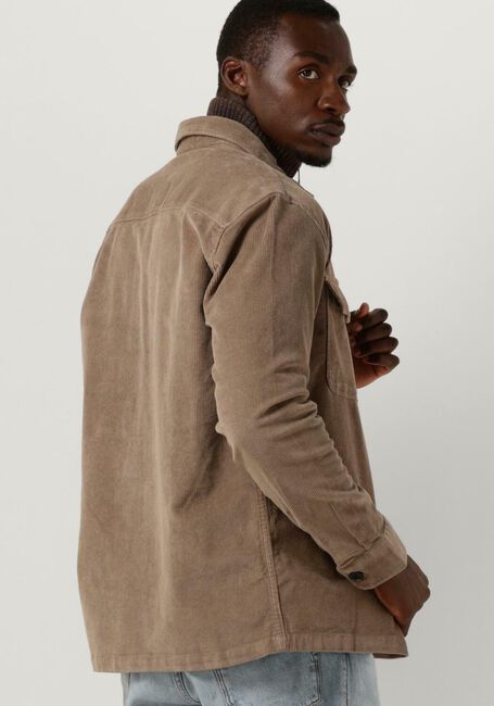 Taupe SELECTED HOMME Overshirt SLHLOOSE-DAN CORD OVERSHIRT O - large