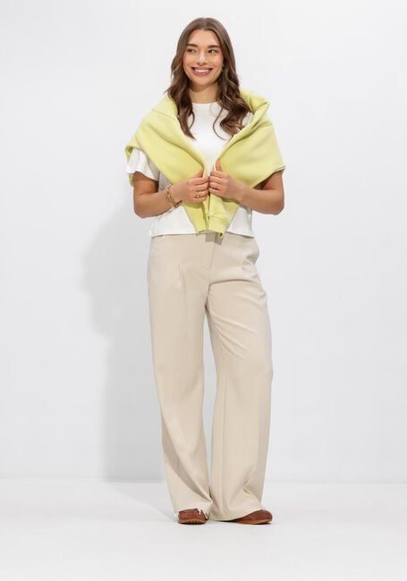 Sand ANOTHER LABEL Hosen ALMOORE PLEATED PANTS - large