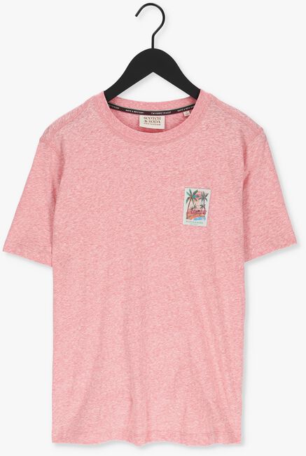 Rosane SCOTCH & SODA T-shirt MELANGE CREWNECK JERSEY T-SHIRT - large