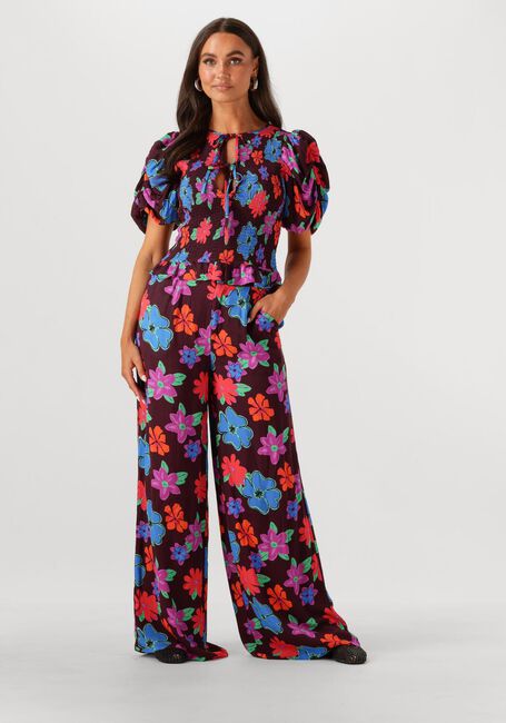 Mehrfarbige/Bunte HARPER & YVE Weite Hose ROSIE-PA - large
