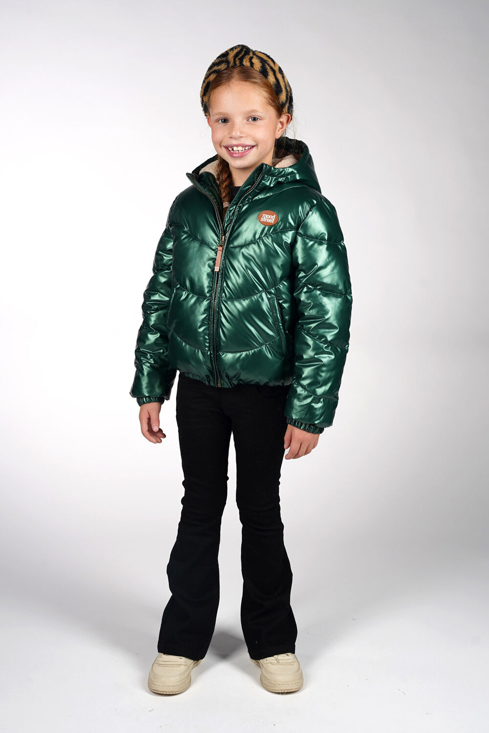 Dunkelgr&uuml;n MOODSTREET Wattierte Jack JESSE - large