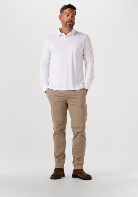 Weiße DESOTO Polo-Shirt ESSENTIAL POLO KENT 1/1 - large