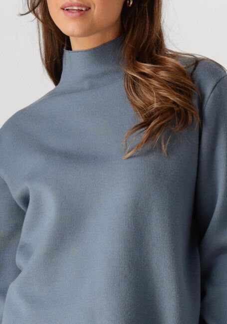 Blaue MINUS Pullover LUPI HIGH NECK PULLOVER - large