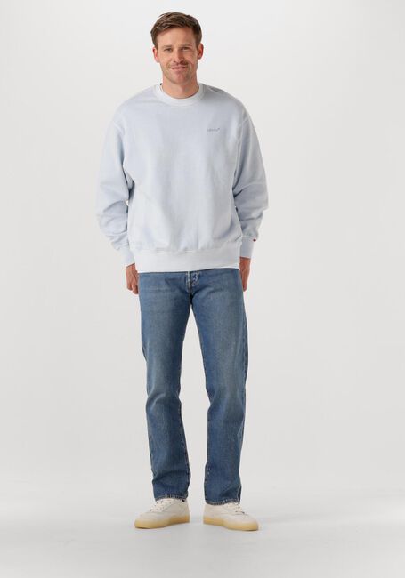 Hellblau LEVI'S Sweatshirt AUTHENTIC CREW - large
