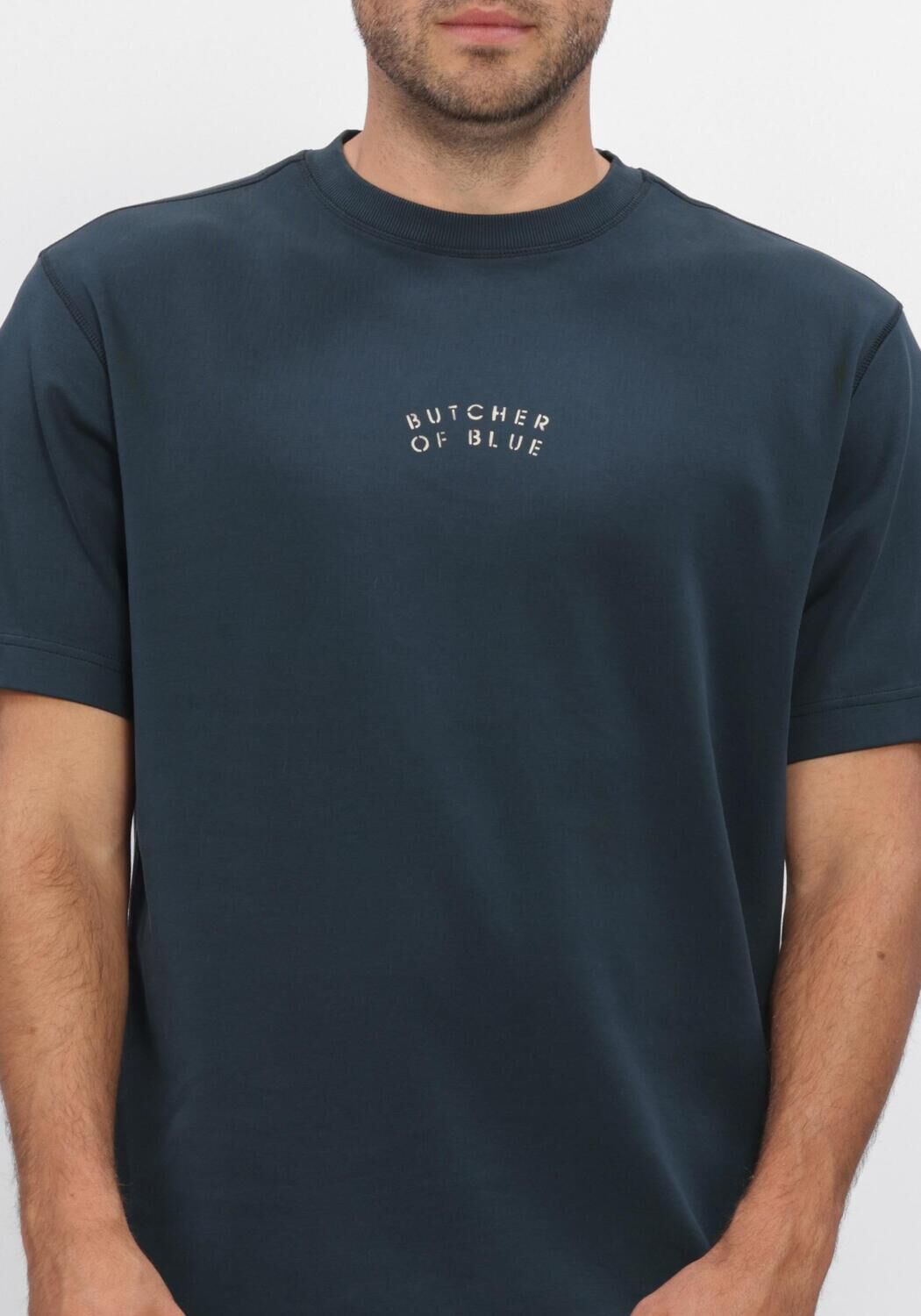 Dunkelblau BUTCHER OF BLUE T-shirt MERCER LAYER LOOSE TEE - large